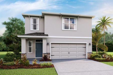 New construction Single-Family house 3518 Maple Grove Way, Plant City, FL 33565 DARWIN- photo 0