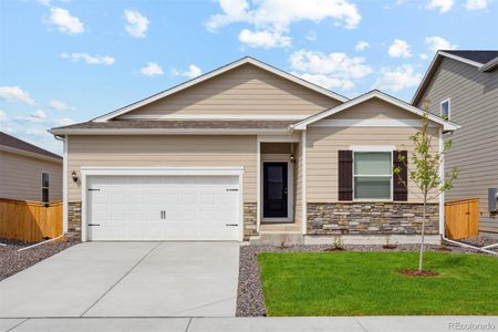 New construction Single-Family house 975 Cascade Falls Street, Severance, CO 80550 Chatfield- photo 0