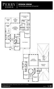 New construction Single-Family house 4311 Southpoint Way, Fulshear, TX 77441 Design 3593W- photo 1 1