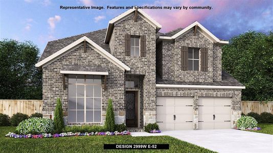 New construction Single-Family house 10713 Enchanted Rock Way, Fort Worth, TX 76126 Design 2999W- photo 1 1