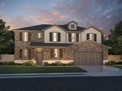 New construction Single-Family house 553 Sue Peaks Loop, Dripping Springs, TX 78620 The Frontier (C560)- photo 0 0