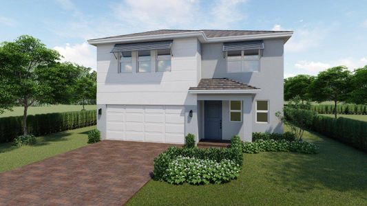 New construction Single-Family house Grandcourt, 112 NE 14th Terrace, Homestead, FL 33033 - photo