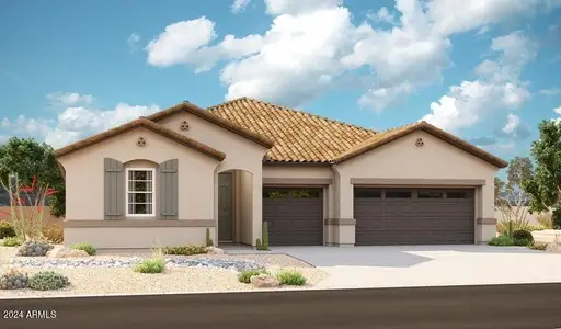 New construction Single-Family house 20262 W Hollyhock Street, Buckeye, AZ 85396 Darius- photo 0