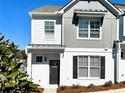 New construction Townhouse house 1792 Emory Way, Conyers, GA 30013 Evergreen- photo 0 0