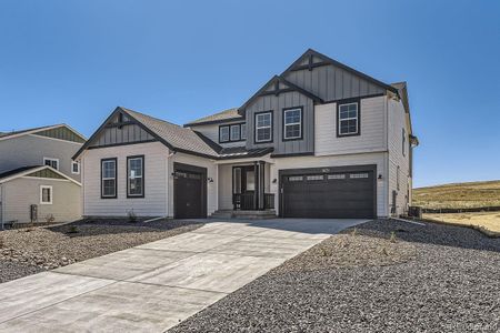 New construction Single-Family house 39779 Yorktown Terrace, Elizabeth, CO 80107 - photo 0