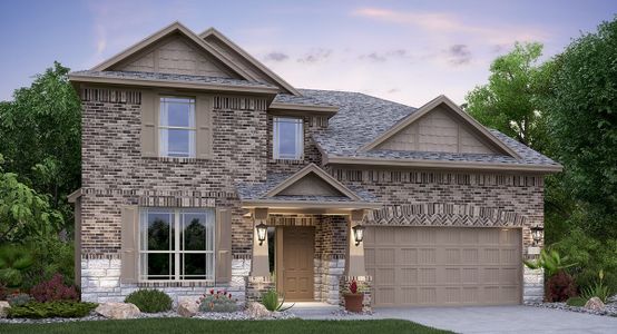 New construction Single-Family house Alabaster, 6014 Angel Place, Seguin, TX 78155 - photo