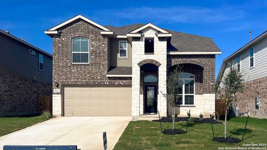 New construction Single-Family house 8413 Knapp Rise, San Antonio, TX 78254 THE SALERNO- photo 0 0