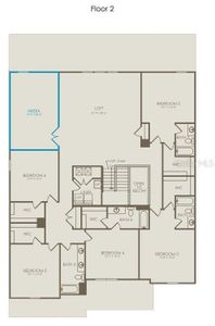 New construction Single-Family house 4824 Marina Row Drive, Orlando, FL 32820 Upton- photo