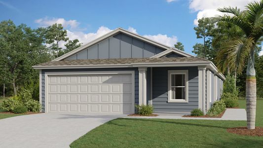New construction Single-Family house 2493 Falling Star Ln, Green Cove Springs, FL 32043 ST. GEORGE- photo 0