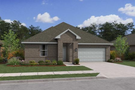 New construction Single-Family house 544 Brook View Drive, Van Alstyne, TX 75495 Goldenrod II- photo 0