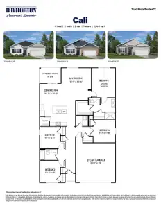 New construction Single-Family house 159 Moore Creek Drive, Fuquay Varina, NC 27526 CALI- photo 1 1