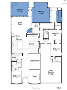 New construction Single-Family house 30011 Woodgate Road, Fulshear, TX 77441 218 Plan- photo 1 1
