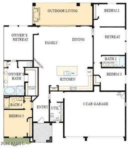 New construction Single-Family house 12320 W Luxton Lane, Avondale, AZ 85323 The Walthall- photo 1 1