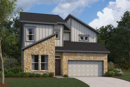 New construction Single-Family house 820 Corvallis Drive, Leander, TX 78641 Brahman- photo
