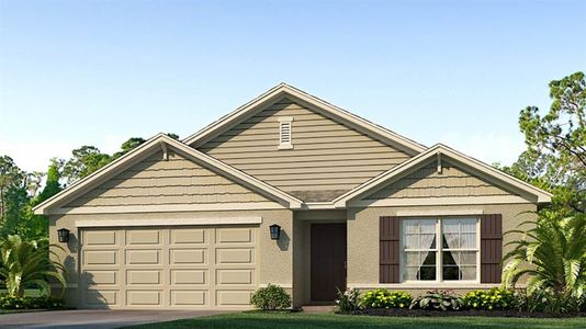New construction Single-Family house 10614 Chippewa Drive, Parrish, FL 34219 - photo 0