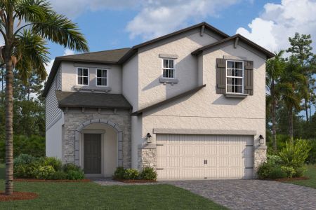 New construction Single-Family house 4830 Foxglove Circle, Lakeland, FL 33811 Castellana- photo 0