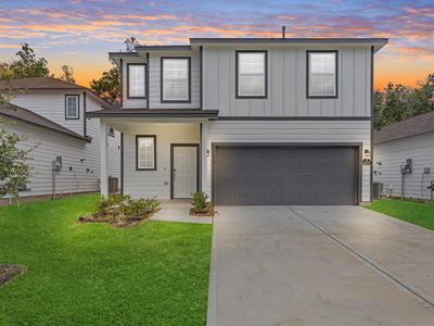 New construction Single-Family house 16959 Pandora Way, Porter, TX 77365 LEXINGTON- photo 0