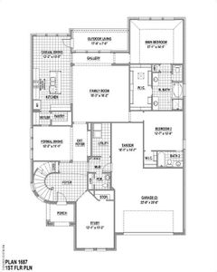New construction Single-Family house 512 Arrowhead Lane, Haslet, TX 76052 Plan 1687- photo 1 1