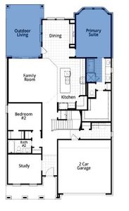 New construction Single-Family house 29530 Highland Meadow Drive, Fulshear, TX 77441 Middleton Plan- photo 1 1