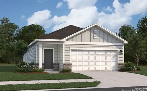 New construction Single-Family house 14418 Palm Ridge, San Antonio, TX 78253 Athena- photo 0