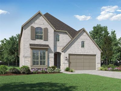 New construction Single-Family house 1733 Gateway Lane, Van Alstyne, TX 75495 Waverley Plan- photo 0 0