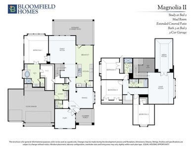 New construction Single-Family house 1013 Ridgehurst Road, Melissa, TX 75454  Magnolia II- photo 1 1