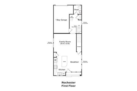 New construction Townhouse house 437 Channel Drop Drive, Clayton, NC 27520 Rochester- photo