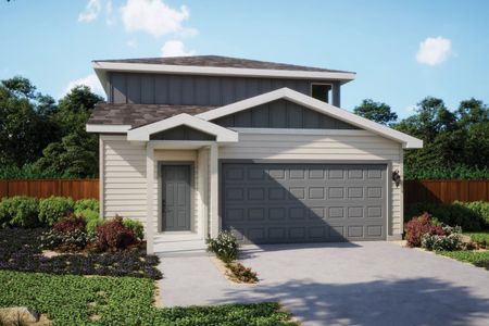New construction Single-Family house 225 Jackman Drive, Buda, TX 78640 Jasper- photo 0