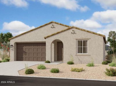 New construction Single-Family house 4249 E Bradford Avenue, San Tan Valley, AZ 85140 Violet- photo 0