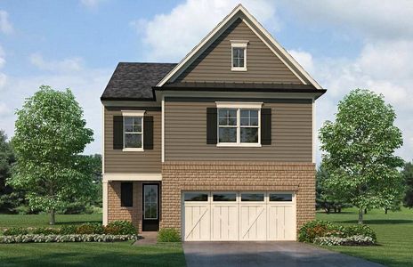 New construction Townhouse house 5354 Gray Birch Bend, Flowery Branch, GA 30542 A- photo 0