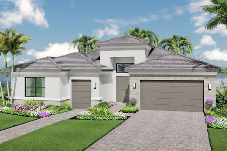 New construction Single-Family house Bianca, 12320 Southwest Calm Pointe Court, Port St. Lucie, FL 34987 - photo