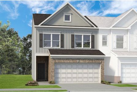 New construction Townhouse house 3601 Fairhaven Drive, Unit 60, Powder Springs, GA 30127 The Maddux II- photo 0