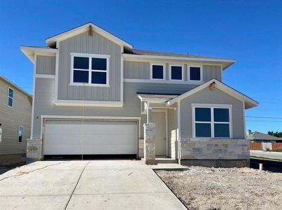 New construction Single-Family house 521 Palo Brea Loop, Hutto, TX 78634 Colton Homeplan- photo 0