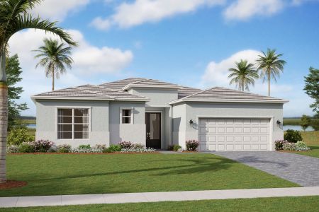 New construction Single-Family house Concord, 11824 Sw Antarus Ct, Port Saint Lucie, FL 34987 - photo