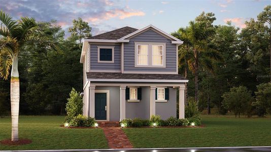New construction Single-Family house 1855 Flourish Avenue, Kissimmee, FL 34744 Autumn- photo 0