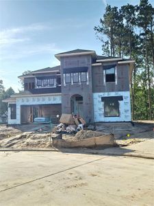 New construction Single-Family house 21802 Gateway Arch Drive, Porter, TX 77365 Verona- photo 1 1