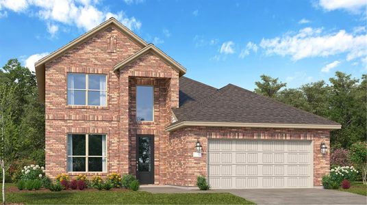 New construction Single-Family house 2901 Blossom Crest Way, League City, TX 77573 Foxglove- photo 0