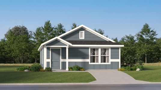 New construction Single-Family house 136 Jack Browning Drive, Jarrell, TX 76537 Chappell- photo 0