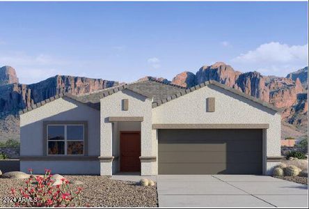 New construction Single-Family house 5098 E Diatomite Drive, San Tan Valley, AZ 85143 - photo 0