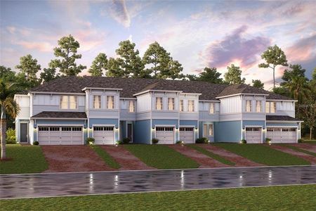 New construction Townhouse house 4079 Via Sienna Circle, Sarasota, FL 34243 - photo 0