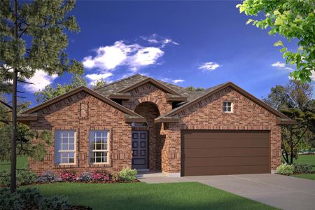 New construction Single-Family house 177 Tanager Drive, Rhome, TX 76078 GALLUP- photo 0