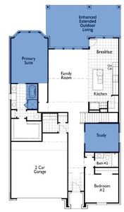 New construction Single-Family house 5011 Matador Lane, Manvel, TX 77578 Richmond Plan- photo 1 1