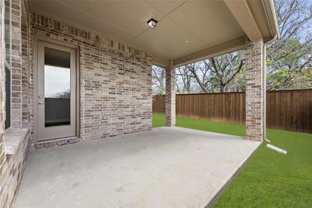 New construction Single-Family house 1612 Olympia Avenue, Corinth, TX 76208 Sherman A- photo 28 28