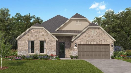 New construction Single-Family house 2502 Olivine Stone Drive, Rosenberg, TX 77469 Melrose II- photo 0 0