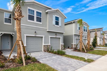 New construction Townhouse house 5483 Brooklet Woods Drive, Wesley Chapel, FL 33545 Marianna- photo 0 0