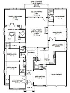 New construction Single-Family house Design 3735W, 3105 North Farm To Market 565 Road, Mont Belvieu, TX 77523 - photo