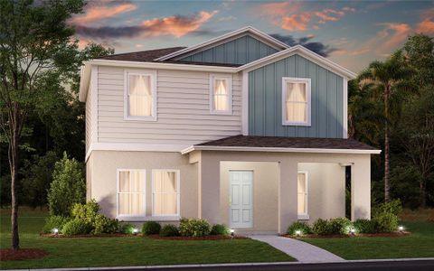 New construction Single-Family house 1504 Hummingbird Road, Winter Haven, FL 33884 Lago- photo 0