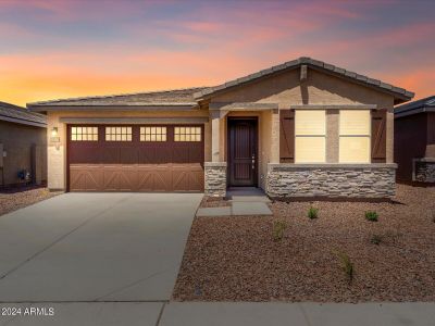 New construction Single-Family house 35510 W Cartegna Lane, Maricopa, AZ 85138 Jubilee- photo 0