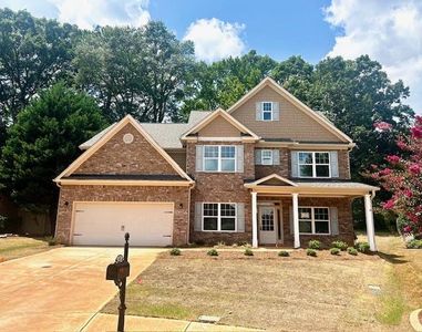 New construction Single-Family house 641 O'Brian'S Path, Mcdonough, GA 30253 Heatherland Homes  The Jasmine- photo 0