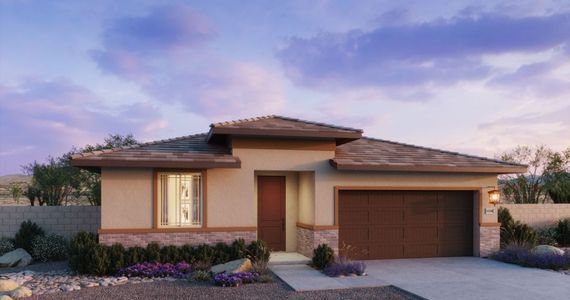 New construction Single-Family house Plan 4003 At The Residences Collection At Frontera, 22561 West Mohawk Lane, Surprise, AZ 85387 - photo